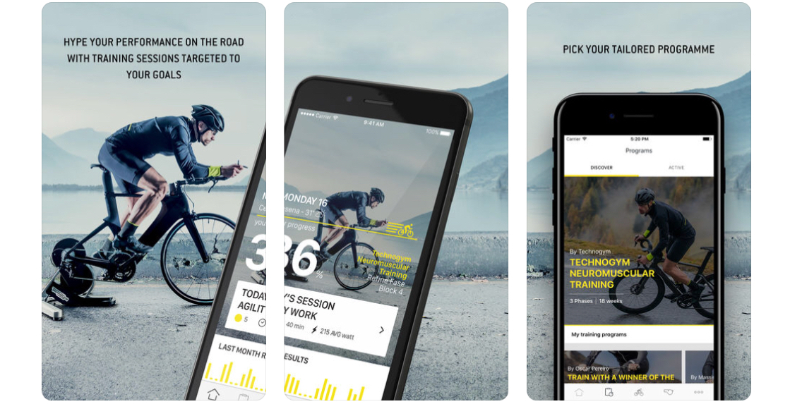 TechnoGym MyCycling Smart Trainer and Zwift Compatibility SMART Bike