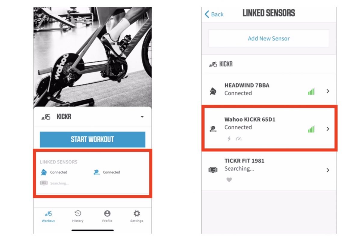calibrate kickr snap