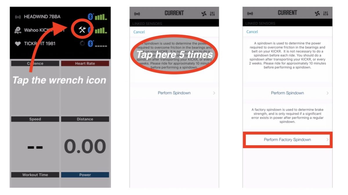 How to Do Advanced Spindown Calibration on Wahoo KICKR and SNAP SMART