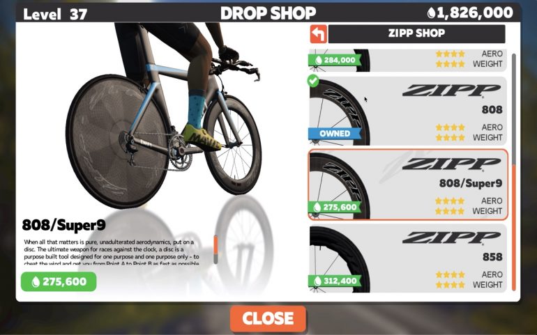 Zwift Introduces a New Virtual Shopping Garage - SMART Bike Trainers