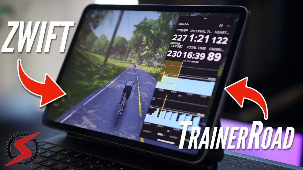 iPadPiPTipHowtoRunZwiftandTrainerRoadSimultaneouslyUsinganiPad SMART Bike Trainers