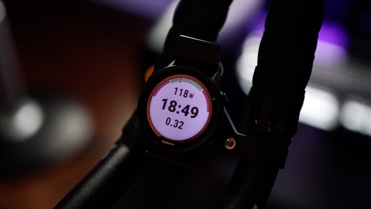 Garmin vivoactive deals 3 indoor cycling