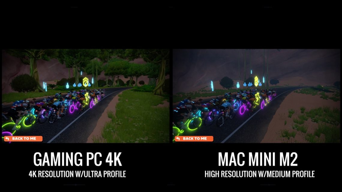 Mac Mini M2 vs PC for Running Zwift SMART Bike Trainers